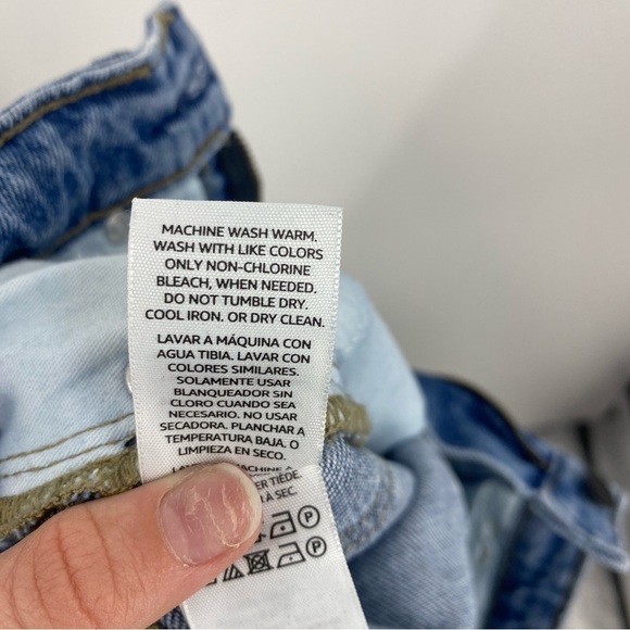 HALE Lea High Waisted Flare leg Side Zip Jeans Sz 27 medium wash - Picture 9 of 14